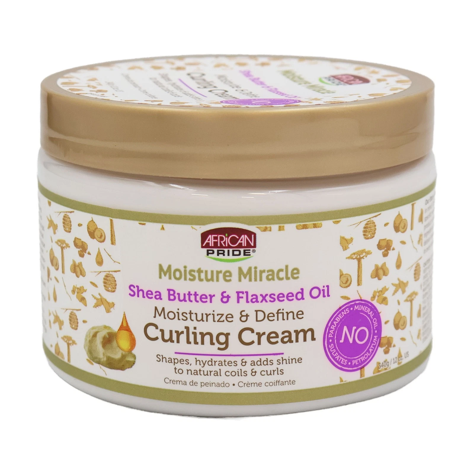 African Pride Moisture Miracle Curling Cream 12 Oz